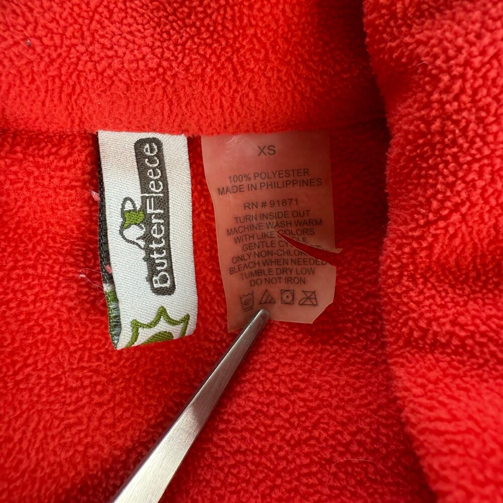 Sahalie Micro Fleece Pullover Sweater Women XS Pink Zip Pockets High Neck - Picture 3 of 12